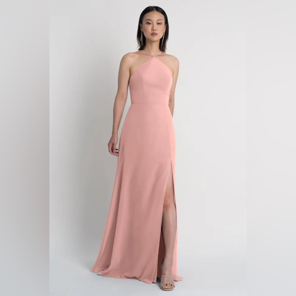 NEW - JENNY YOO - INGRID DRESS - ROSEWATER - SIZE 16